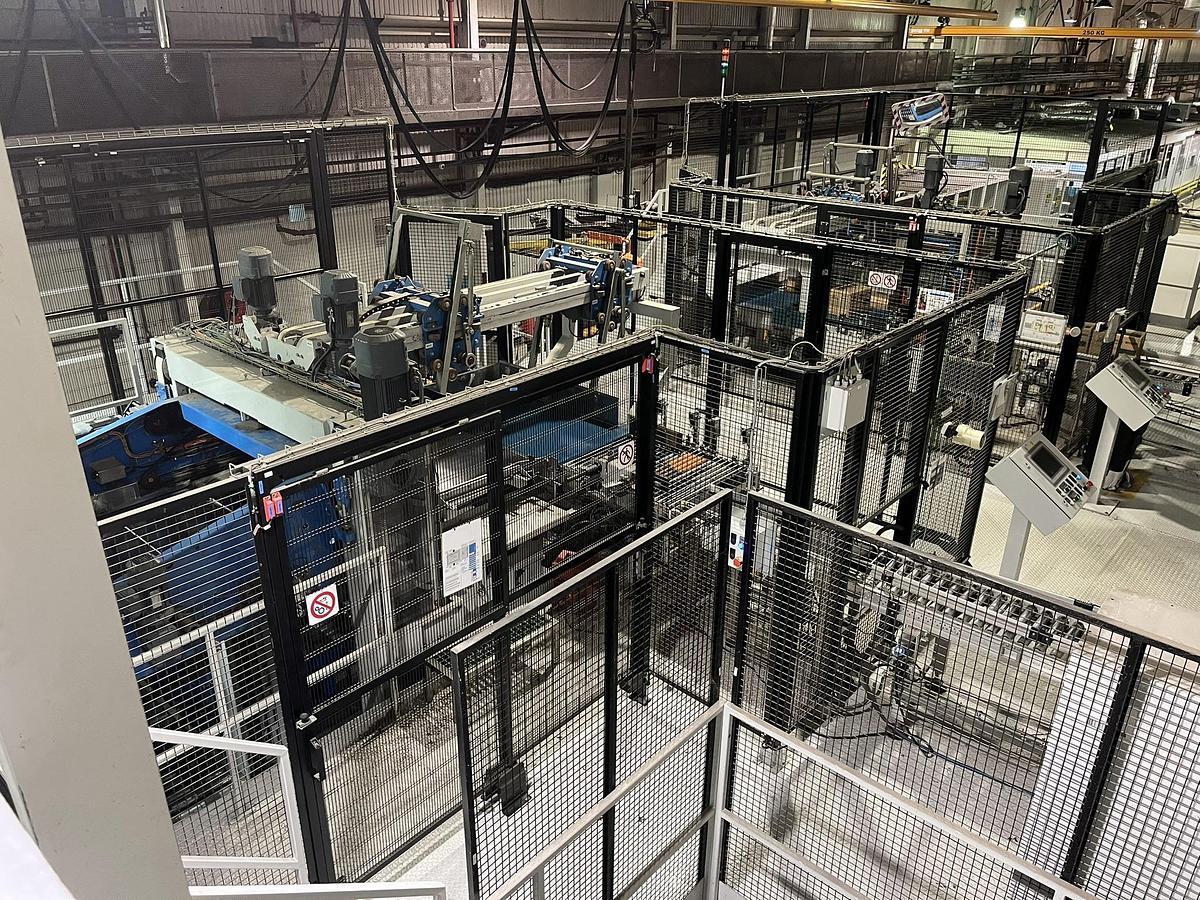 Gebruikt 2019 Clevertech Complete lijn Palletiser, type  AC422 HS1