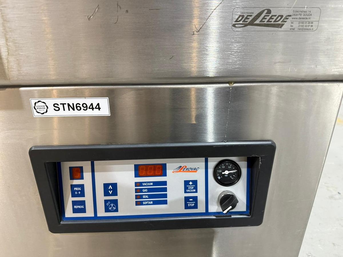 Gebruikt 2009 de Leede Vacuümmachine met dubbele kamer, type:650