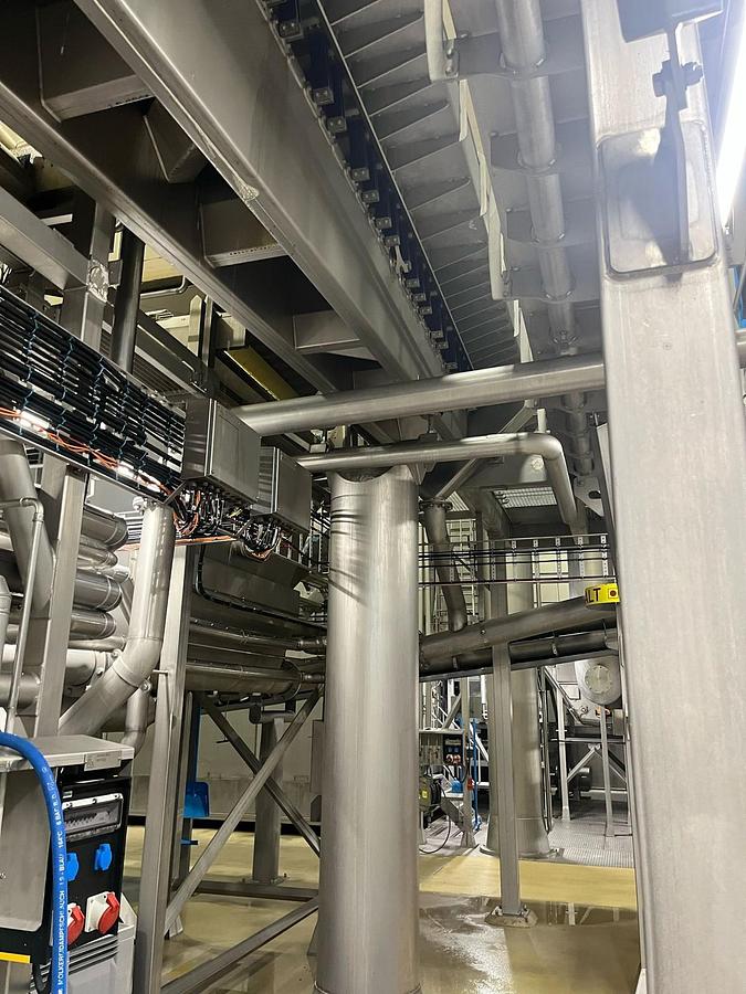 Used Complete sorteerlijn voor productie van French Fries