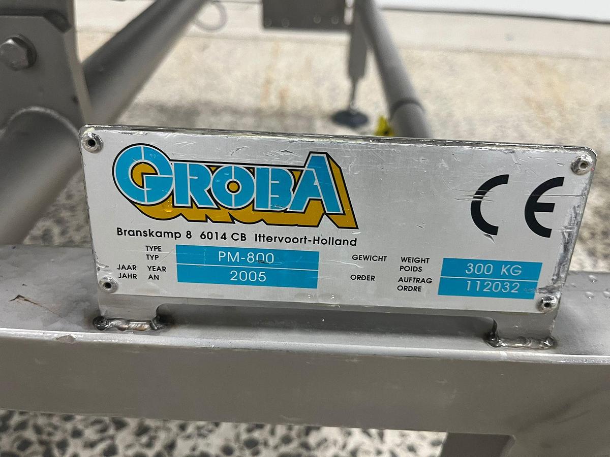 Gebruikt 2005 Groba Mengtrommel, Type PM-800