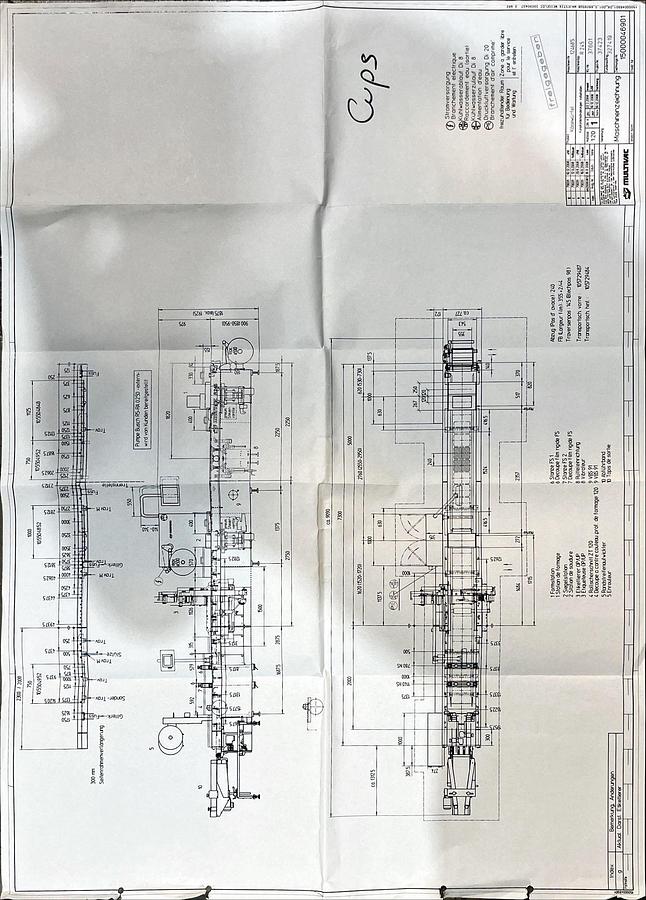 Gebruikt 2008 Multivac Dieptrekverpakkingsmachine R245