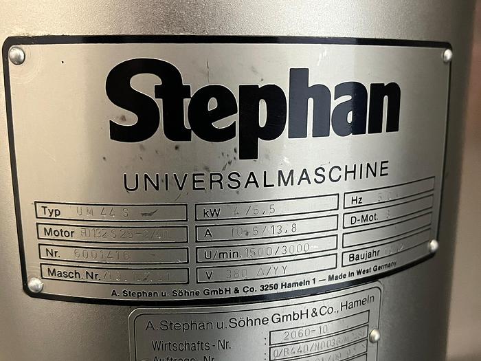 Used 1992 Stephan Cutter, UM 44 S