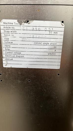 Gebruikt 2008 Strapex Bandeermachine/ omsnoeringsmachine
