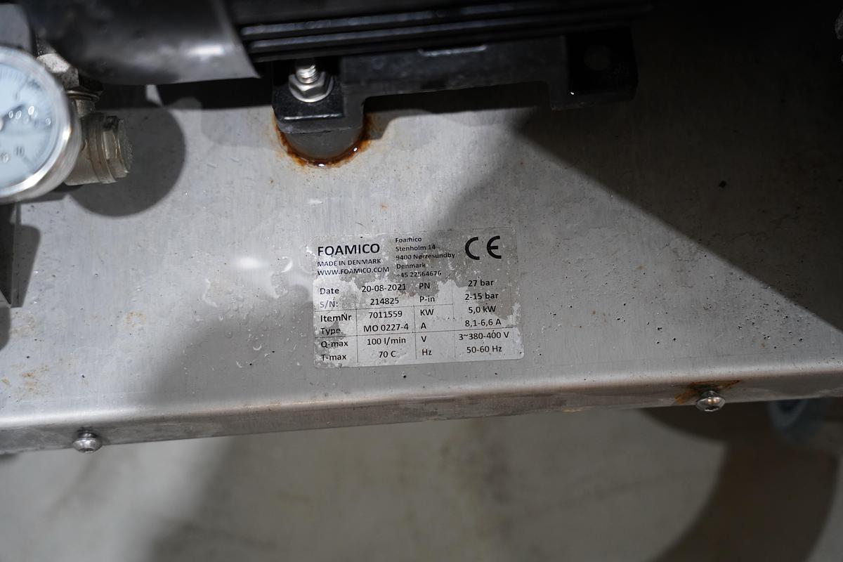 Gebruikt 2021 Foamico Schuimunit, type MO 0227-4