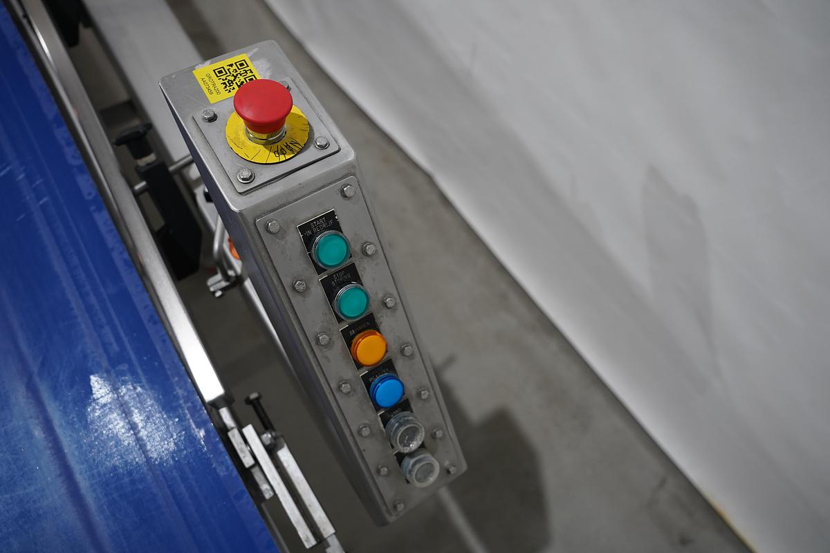 Gebruikt 2005 Groba RVS transportband, Type TB 504