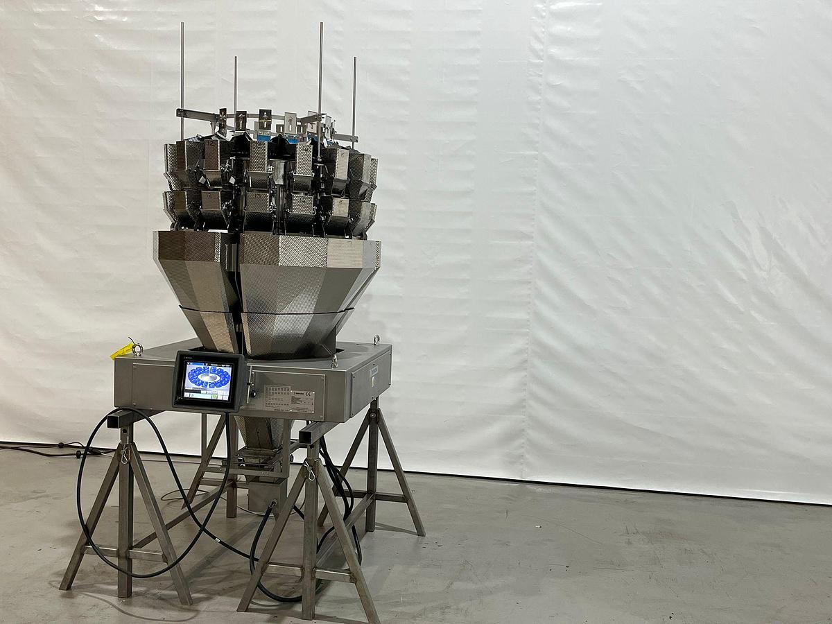 Gebruikt 2017 Ishida Multihead weger, CCW-RVE-216B-1D/15-SS