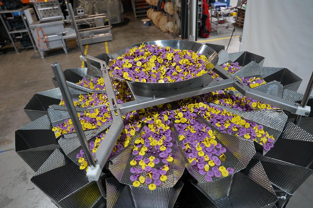 Gebruikt 1999 Ishida Multihead weger, CCW-RZ-214W-S/60-WP