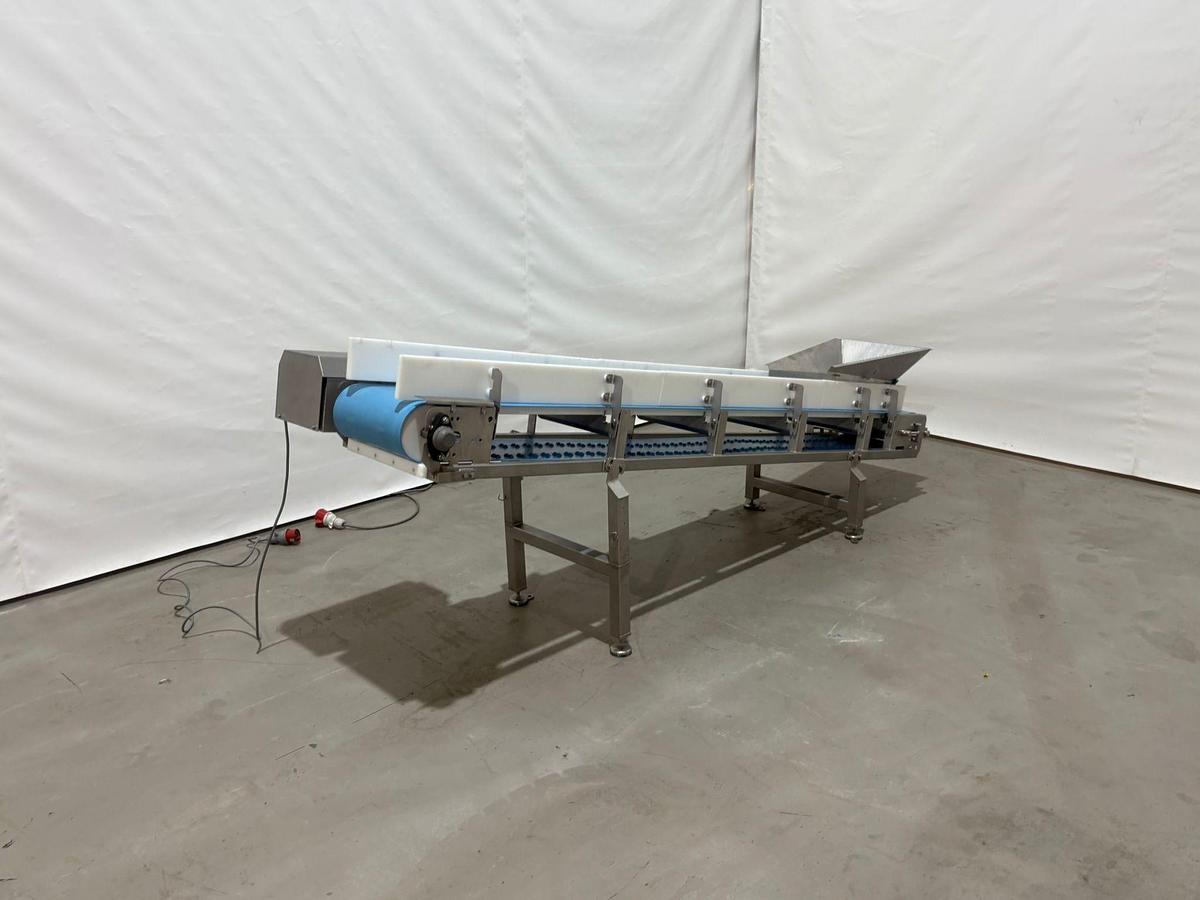 Gebruikt - Transportband invoerhoogte 730mm