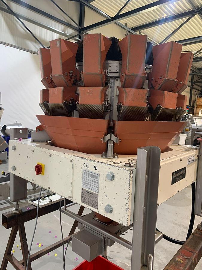 Gebruikt 2000 Yamato Dataweigh Multihead weger, ADW-414SD