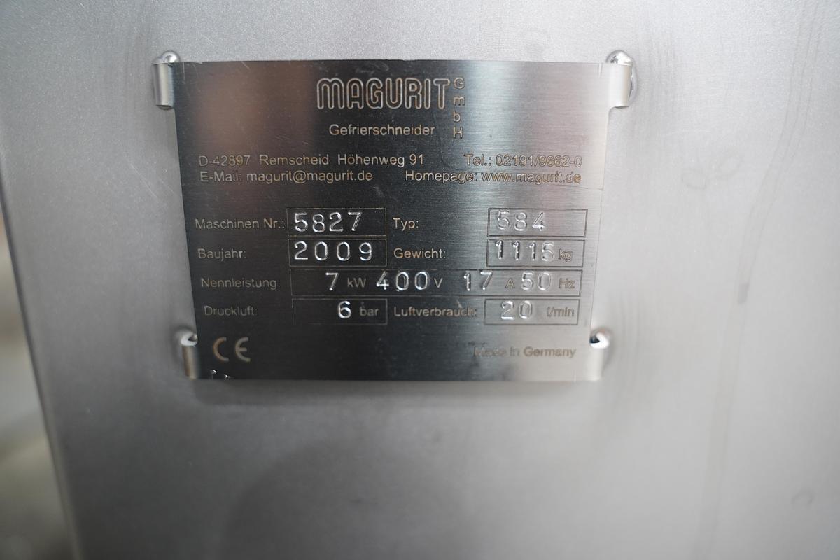 Gebruikt 2009 Magurit 584 Kaassnijmachine(blokken)