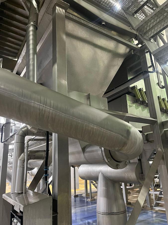 Used Complete sorteerlijn voor productie van French Fries