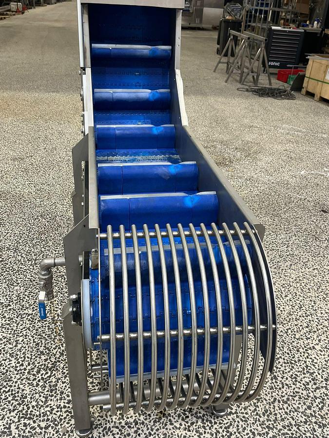 Gebruikt RVS Opvoerband