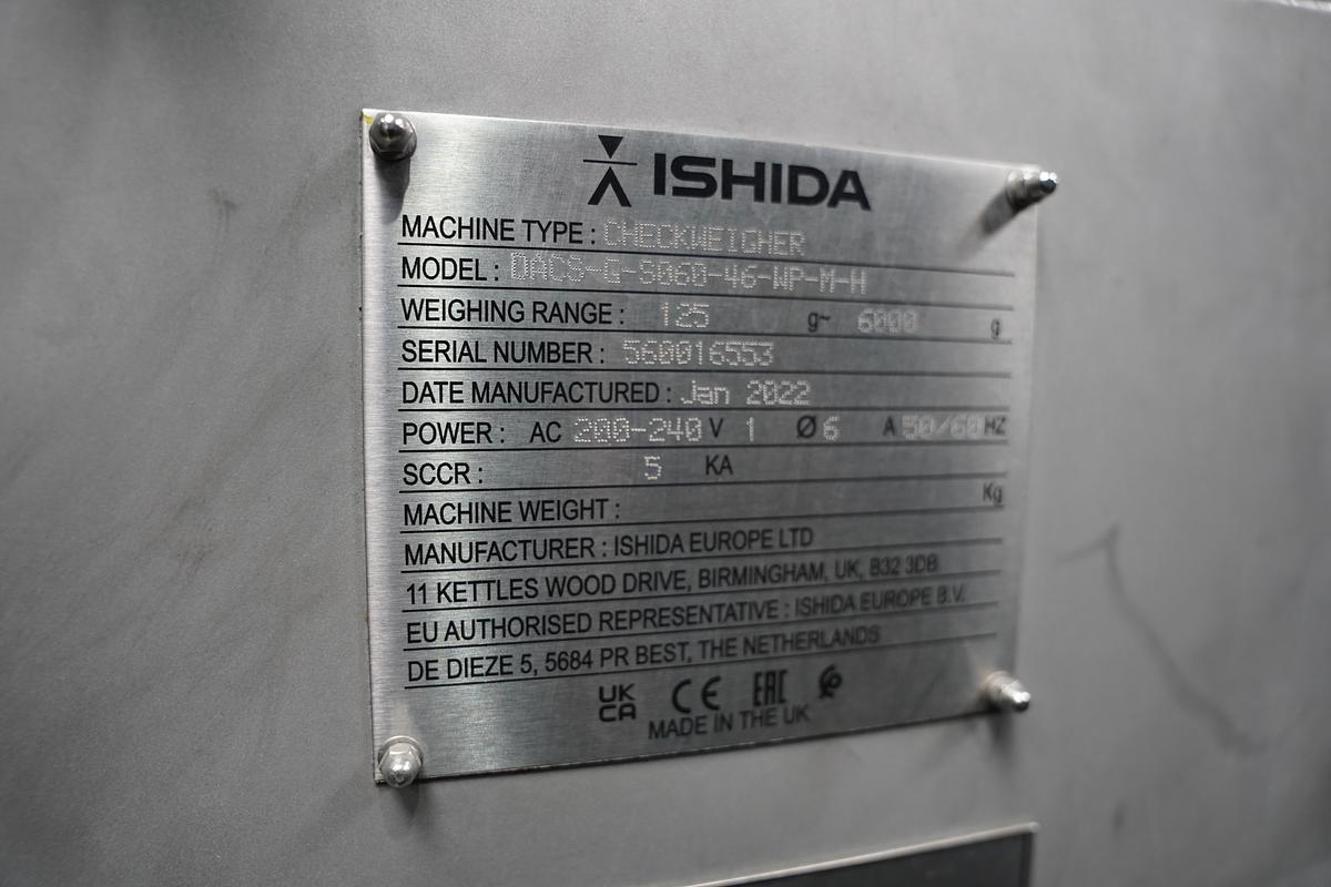 Gebruikt 2022 Ishida Checkweger, DACS-G-S060-46WP-M-H