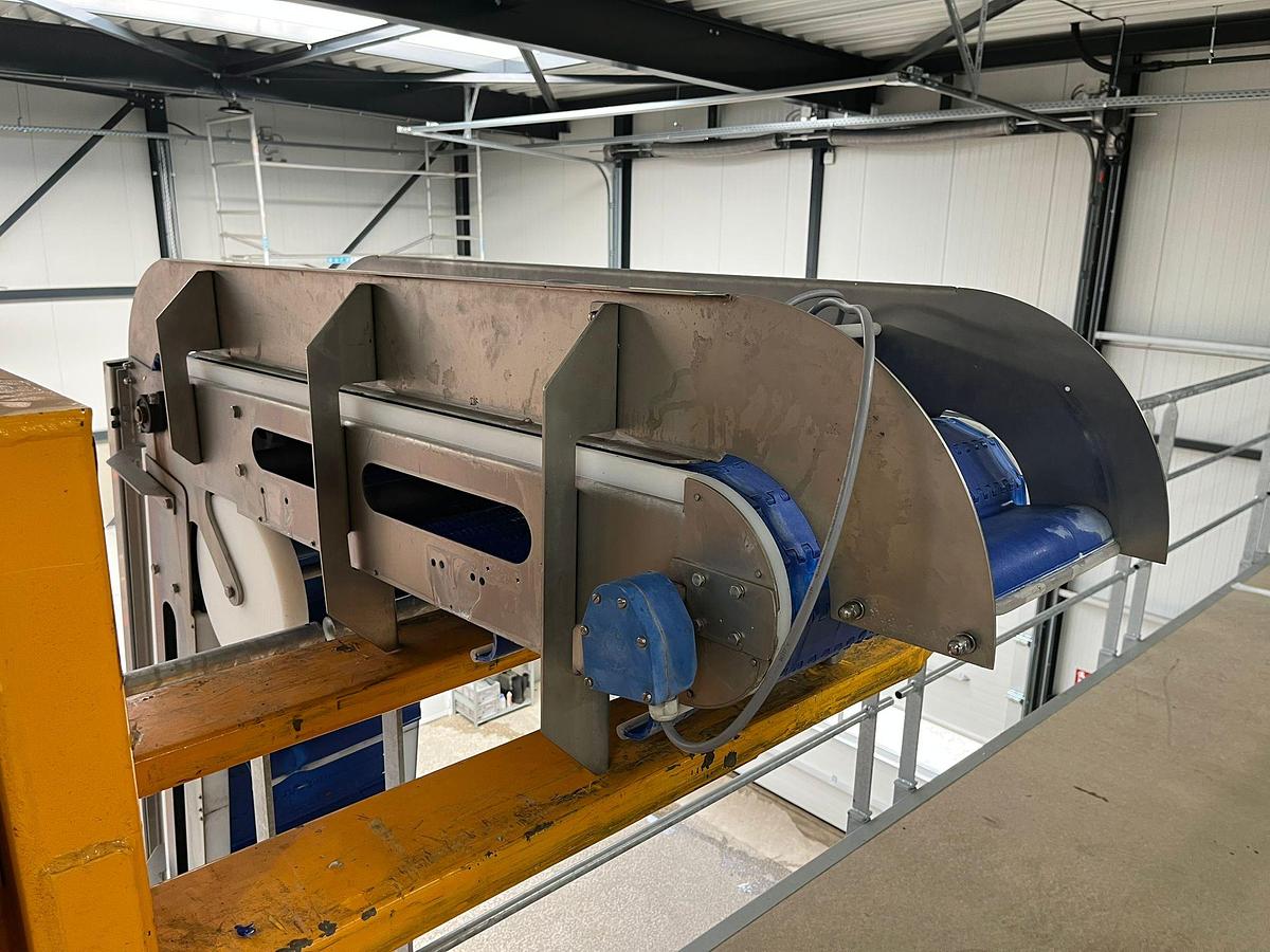 Gebruikt RVS Opvoerband