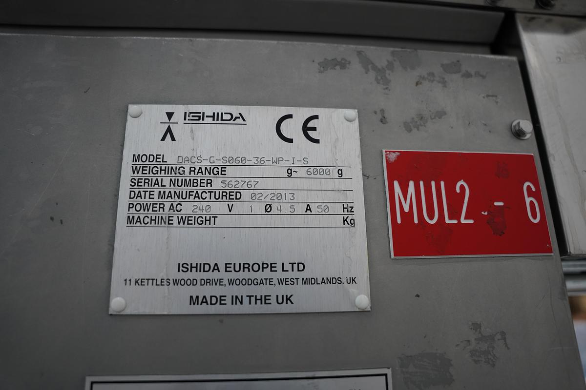 Gebruikt 2013 Ishida Checkweger, DACS-G-S060-36WP-I-S
