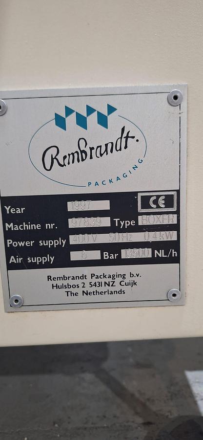 Gebruikt 1997 Rembrandt Packaging B.V. Dozenvouwer, Boxer