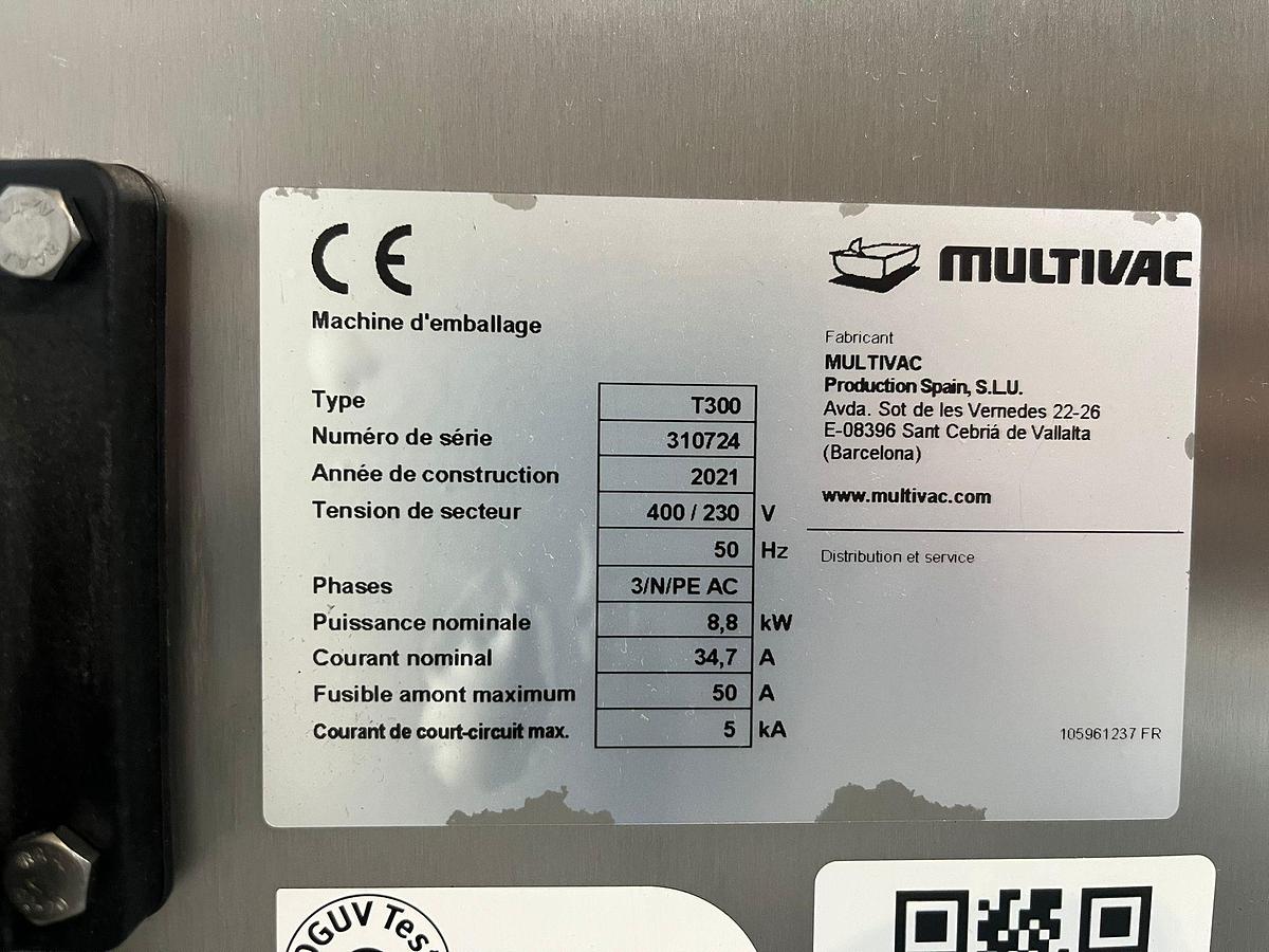 Gebruikt 2021 Multivac T300 traysealer