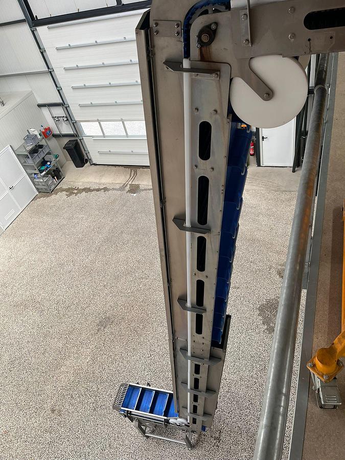 Gebruikt RVS Opvoerband