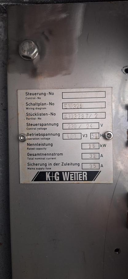 Gebruikt 2004 KG Wetter Gehaktmolen, WW130