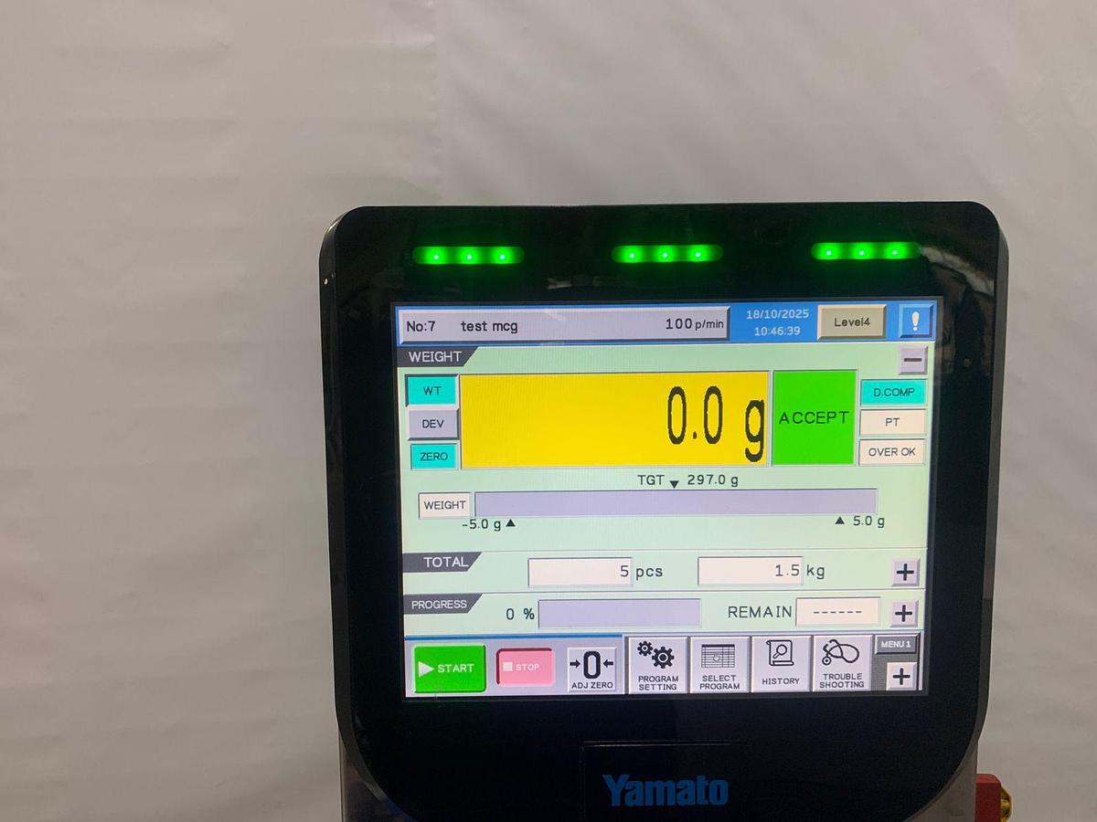 Gebruikt 2022 Yamato Checkweger, Type CS1062444IF33