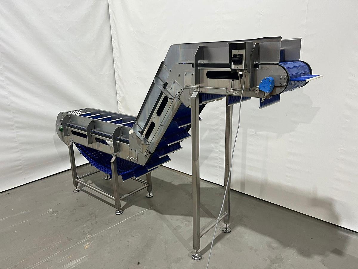 Gebruikt RVS Opvoerband