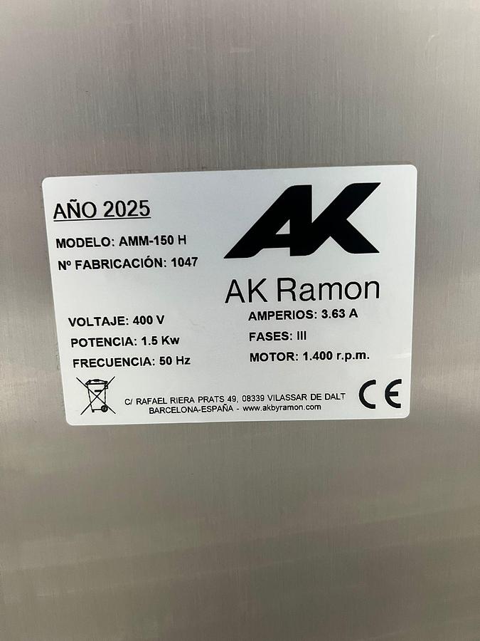 2025 AK Ramon  Horizontale mixer, type AMM-150 Horizontal