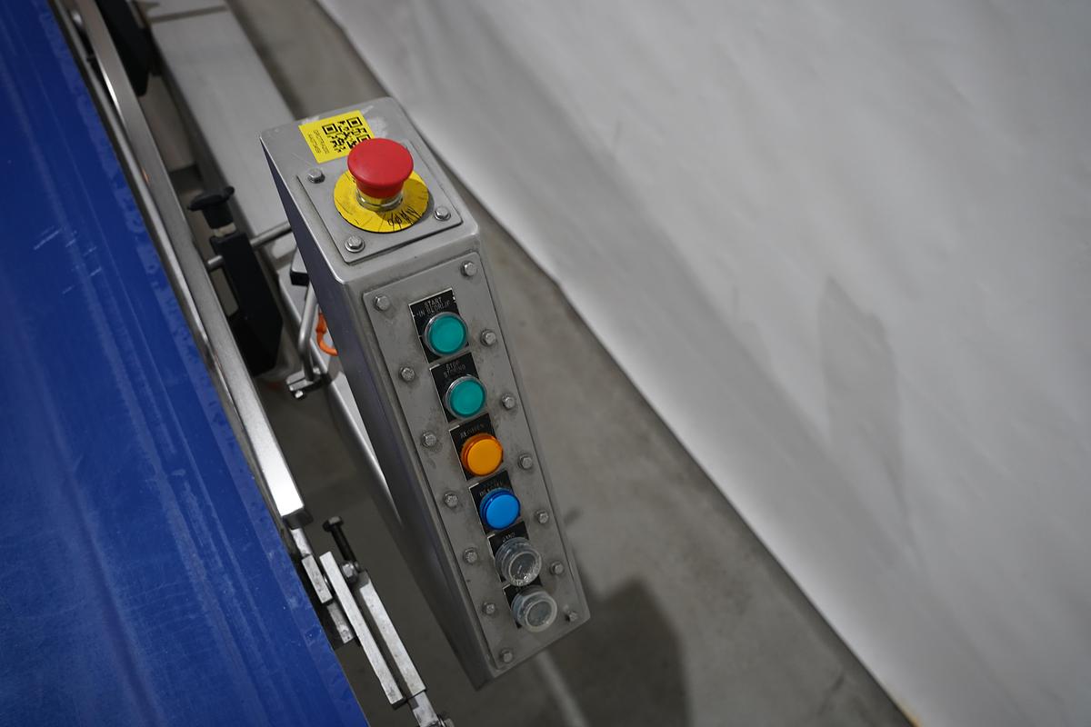 Gebruikt 2005 Groba RVS transportband, Type TB 504