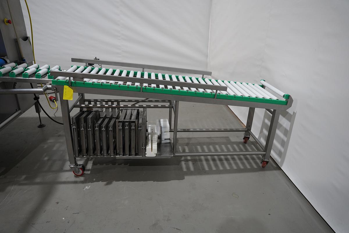 Gebruikt 2006 Groba Kaas ontfoliemachine, type TB454,L-200