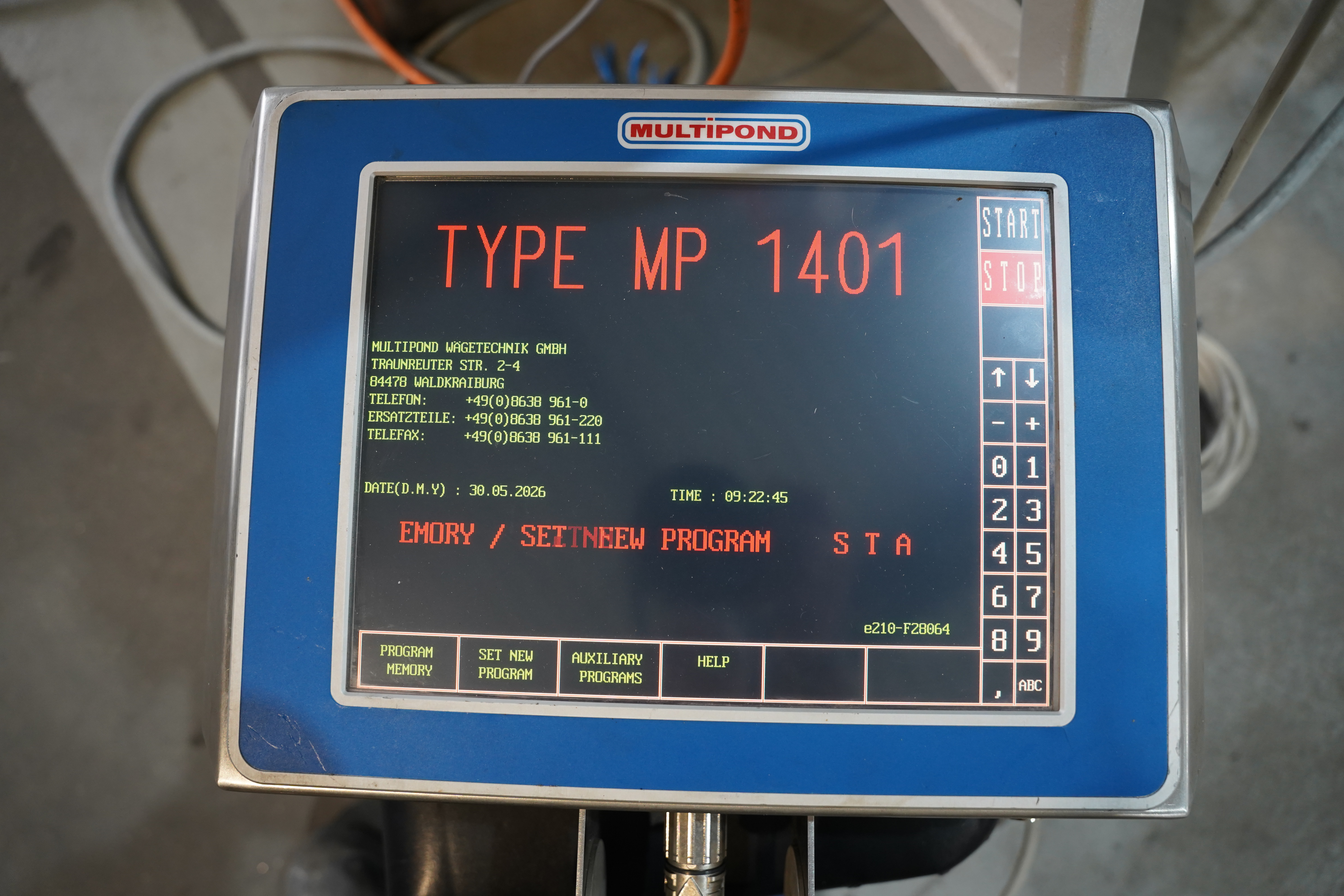Gebruikt 2000 Multipond MP 1401-F multiheadweger
