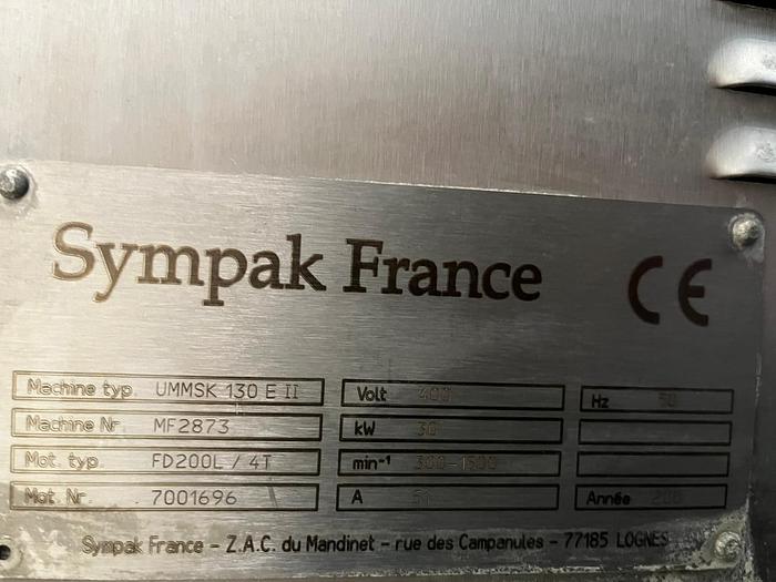 Gebruikt 2007 Stephan/ Sympak France Cutter, Ummsk 130 E II