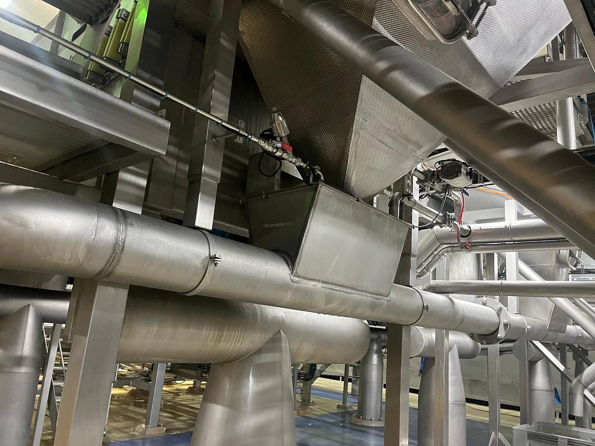 Used Complete sorteerlijn voor productie van French Fries