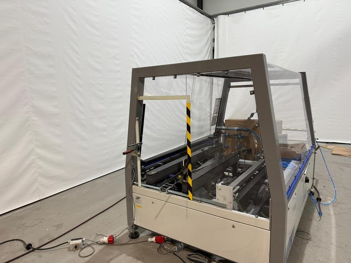 Gebruikt 2006 OK Packaging Systems B.V. Superformer-1 dozenmachine met tape