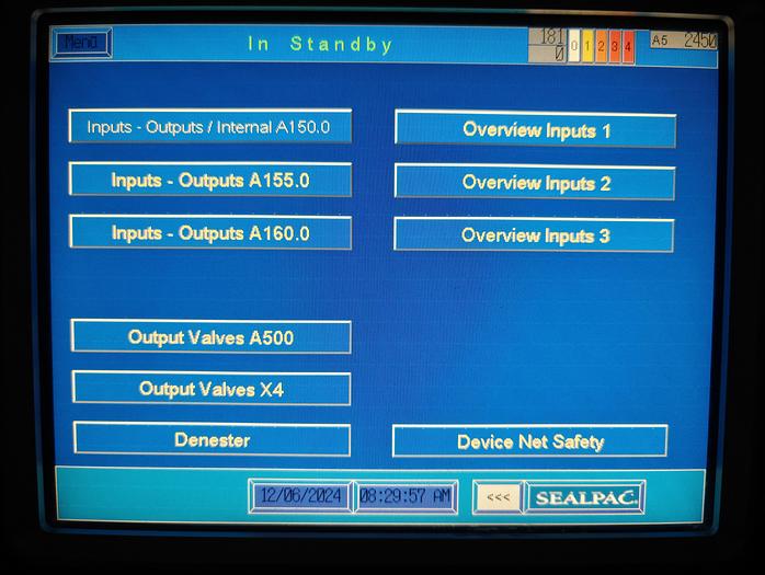 Used 2012 Sealpac Traysealer A5