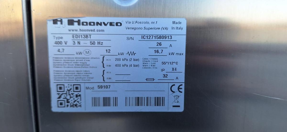 Used Hoonved Industriële wasser 59107