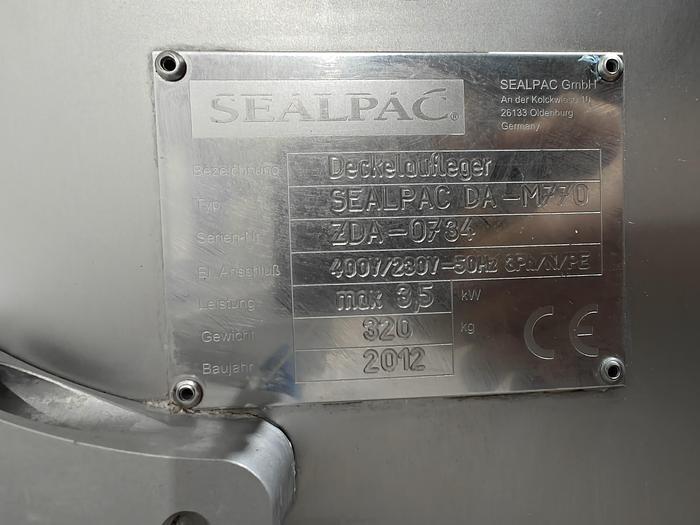 Used 2012 Sealpac Traysealer A5