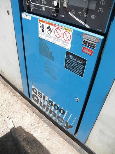 Used Compressor, Air, 100 HP, Quincy, 250 PSI, Air Dryer, #C741780
