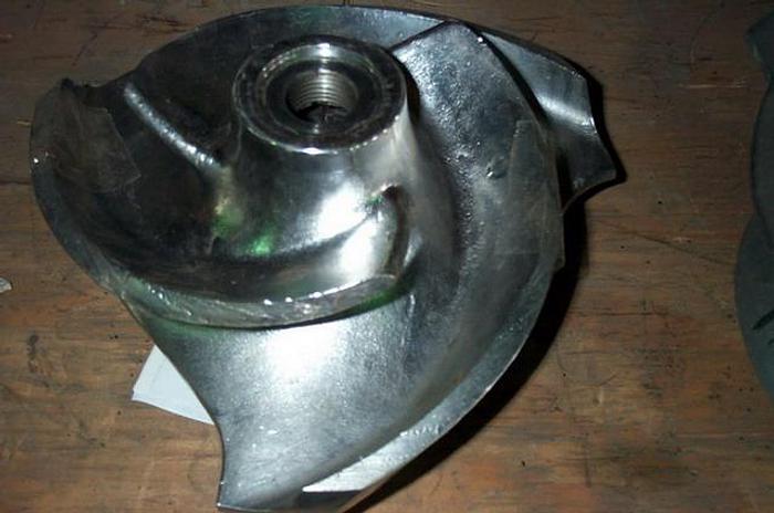 Used Goulds 3175 Impeller, 8", 3-Vane (For 3x6x12 Pump) #21951