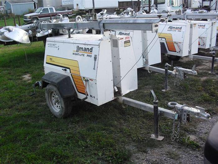 Used Allmand Light Tower Nite-Lite Pro 4 1250 Watt Lights
