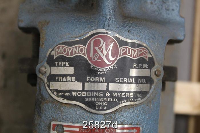 Refurbished Moyno 1L4 Positive Displacement Pump, L-Frame Pump #25827