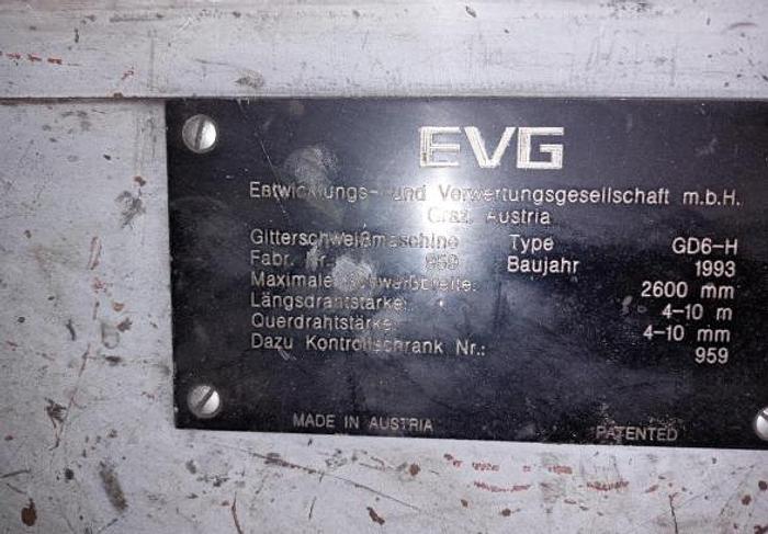 Used 1993 EVG GD6 H