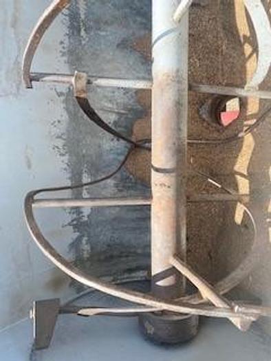 Used 50 CU. FT. RIBBON BLENDER – 7.5 HP MOTOR – MOUNTED ON BASE WITH WHEELS (#9775)