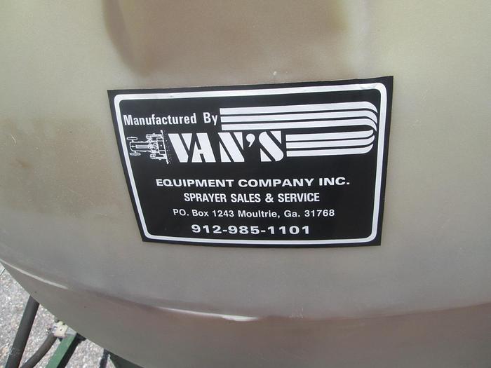Used Vans 100 Gallon 3 Point Sprayer