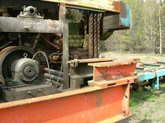 Used 12" x 48" Schurman BA Edger - 4 Shifting Saws
