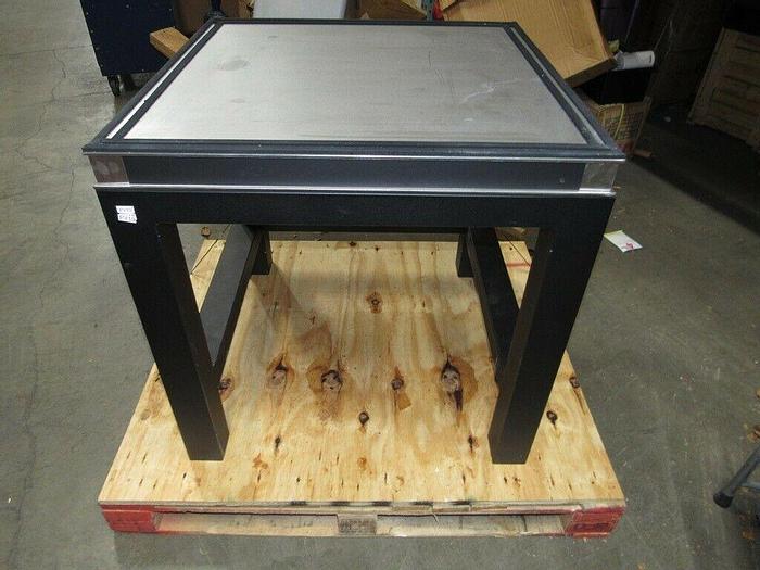 Used THOR LABS OPTICAL BOARD PBH51510/NH/SS-S11 W/FRAME 800MM X 800MM