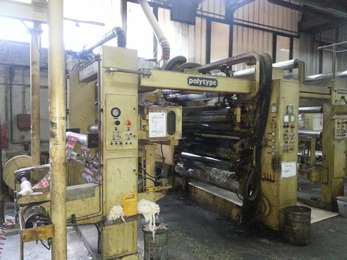 Used POLYTYPE laminator – 1200 mm – year 1989
