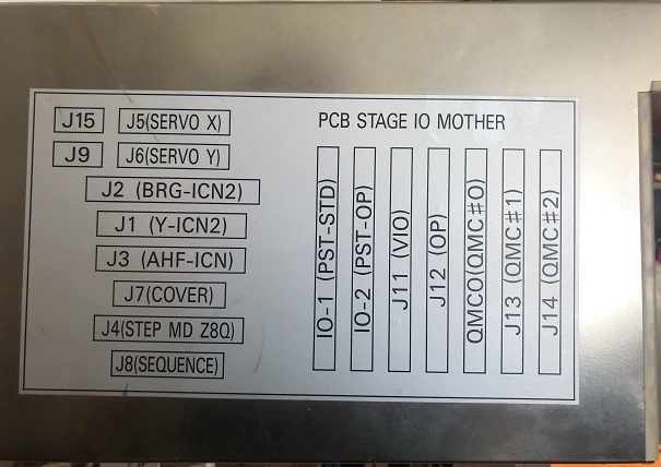 Used Tel P8 Prober PC Boards & Back Plane
