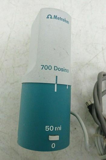Used Metrohm 700 Dosino Reagent Dosing Drive Unit 50ml
