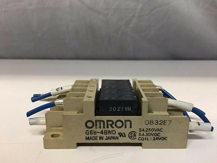 Used OMRON G6B-4BND POWER RELAY