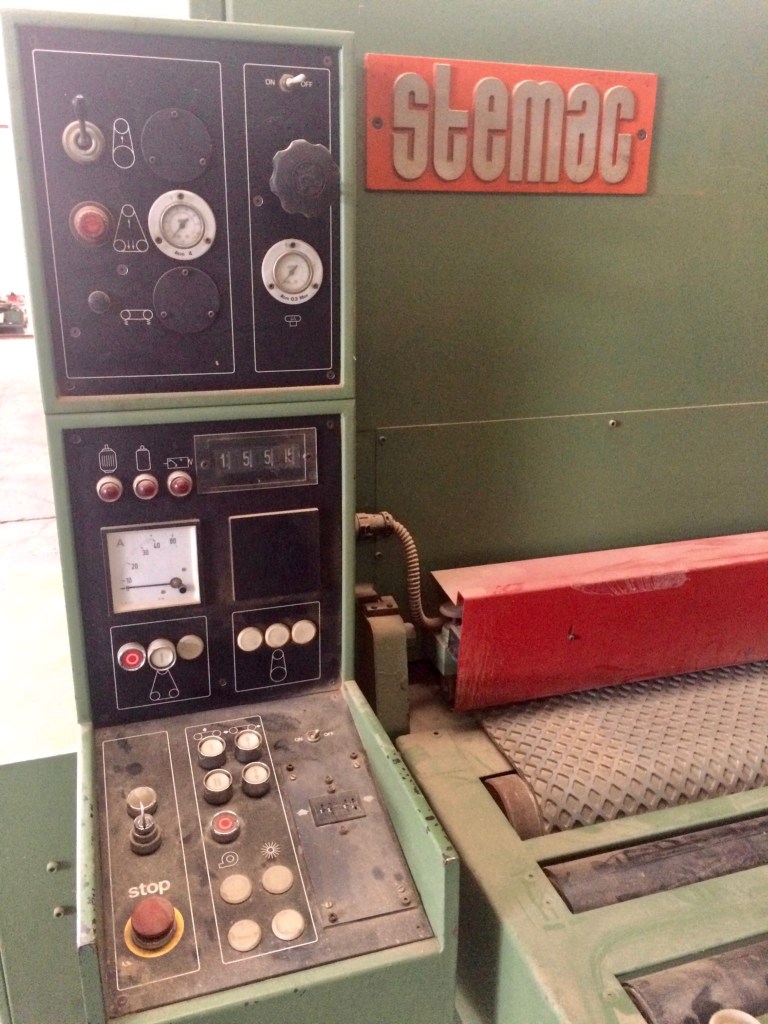 Usato Calibratrice marca Stemac modello Combi, rullo o tampone, usata