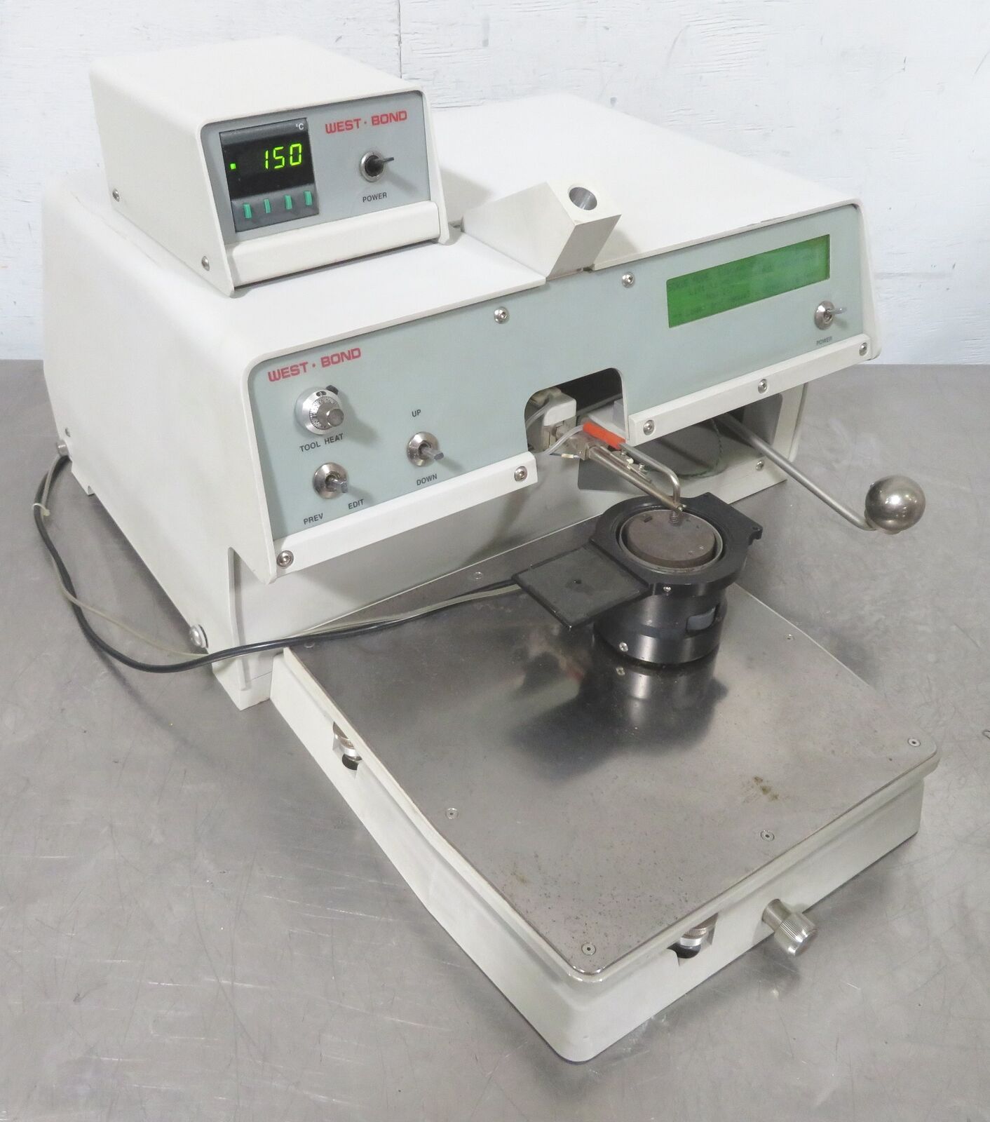 Used West-Bond 7316C Motorized Scrub Single Collet Eutectic Die Bonder